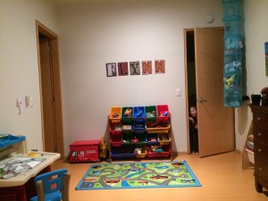 More of Flynn's room.